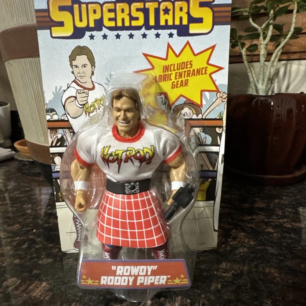 WWE Superstars Series 7 Rowdy Roddy Piper Action Figure Walmart Exclusive New